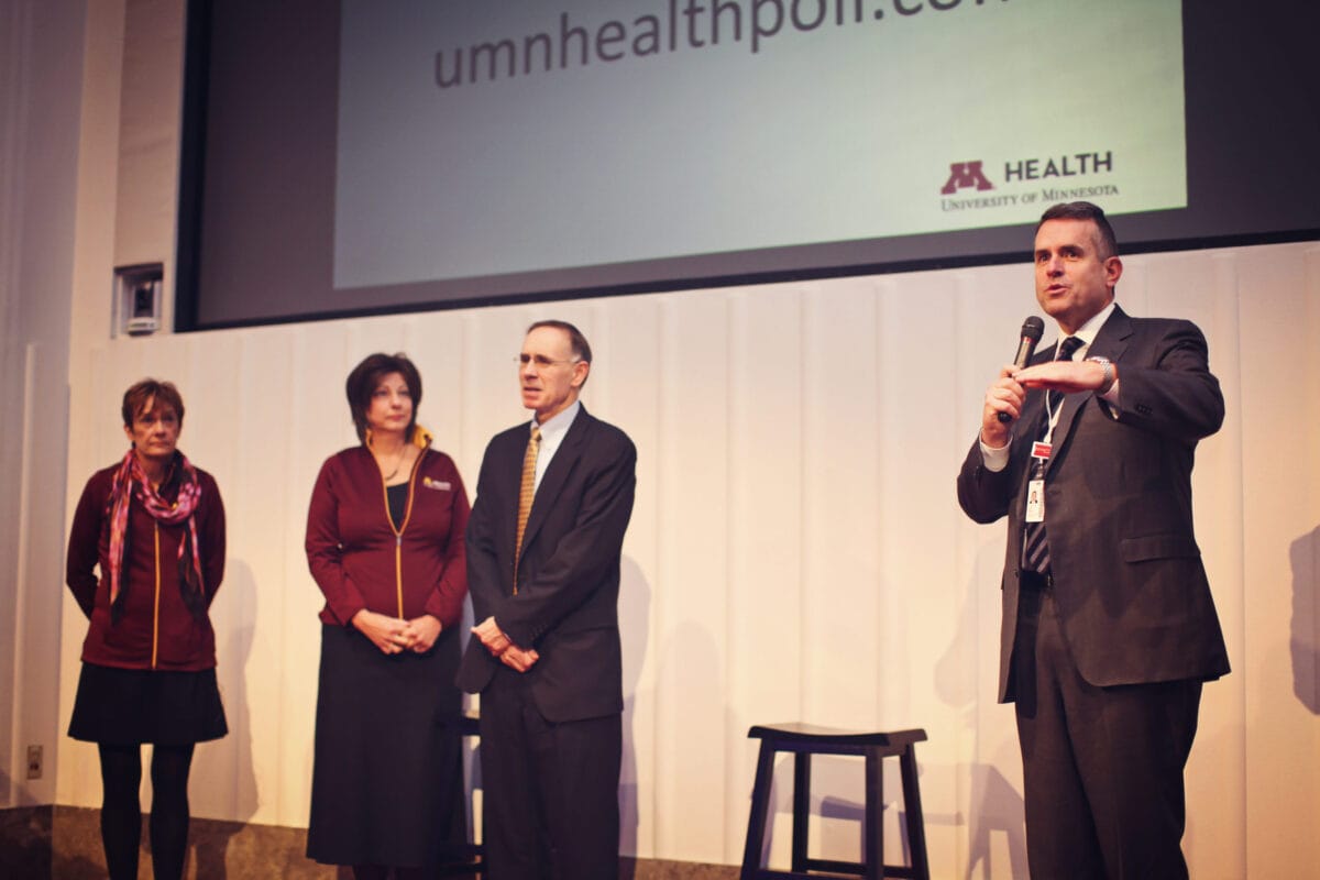 University Of Minnesota Health Leadership speaking
