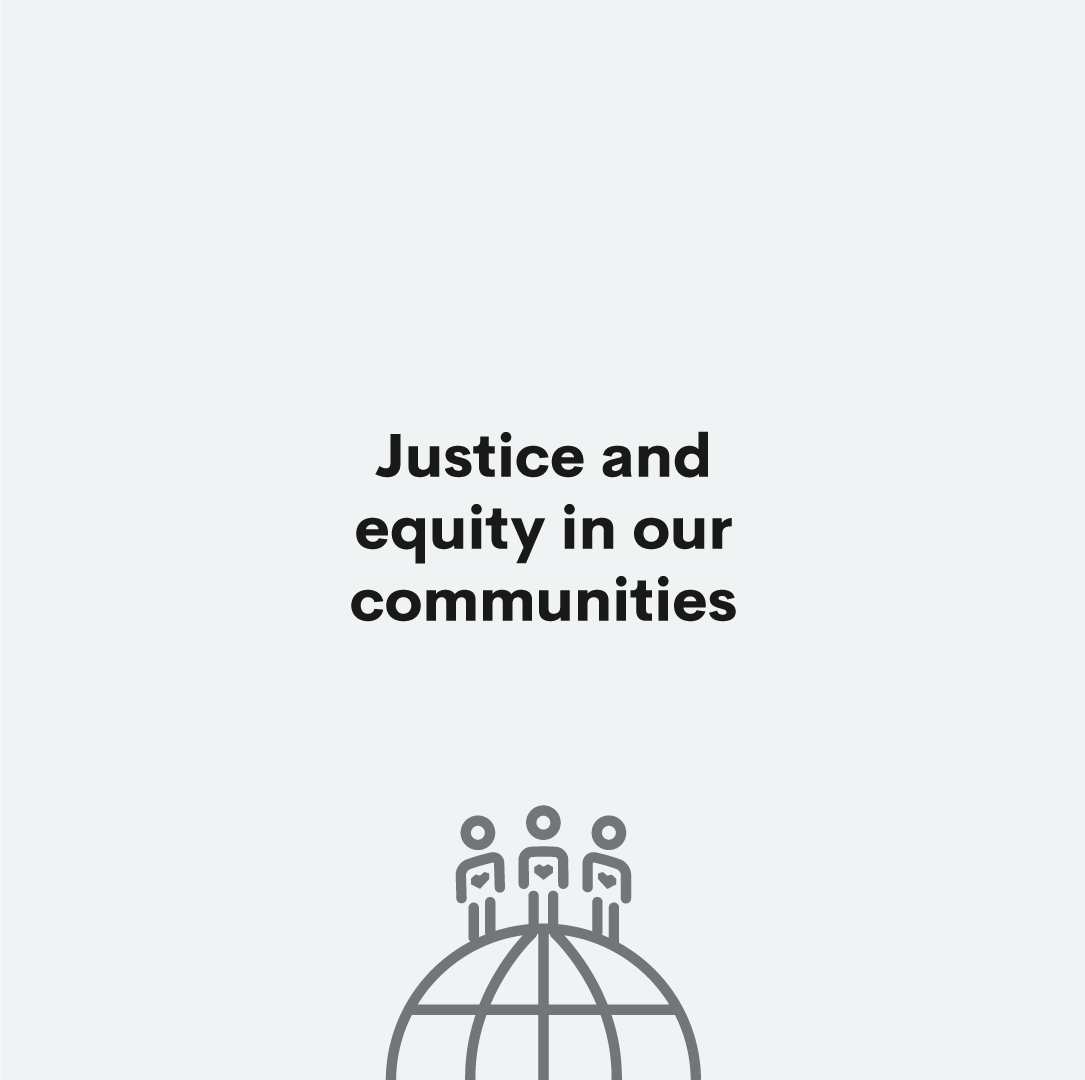 Justice and equity in our communities