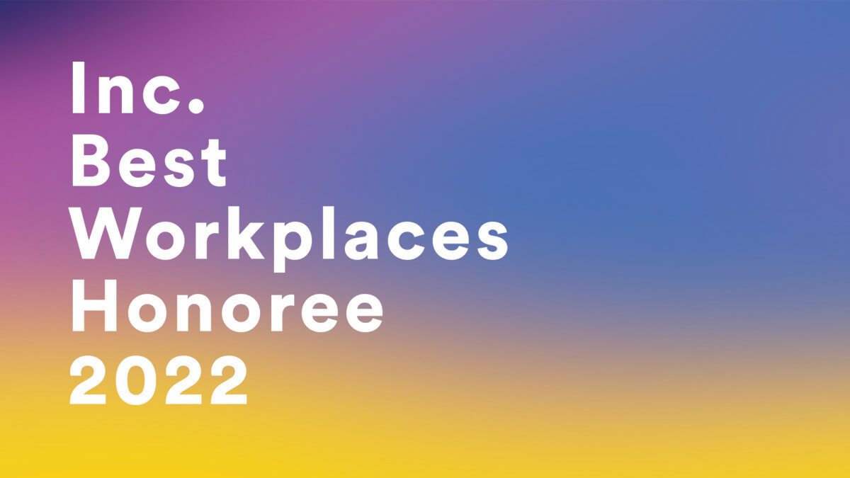 2022 Inc. Best Workplaces Honoree 2022